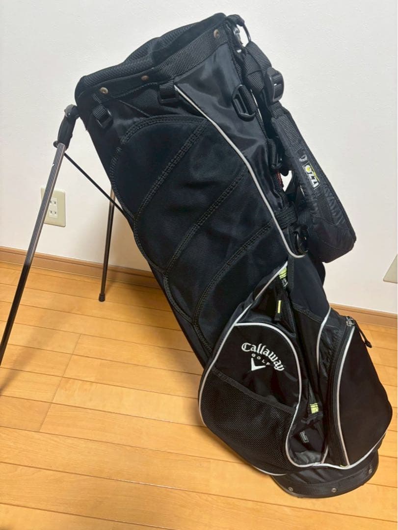 Callaway キャディバッグ 黒 スタンド付き