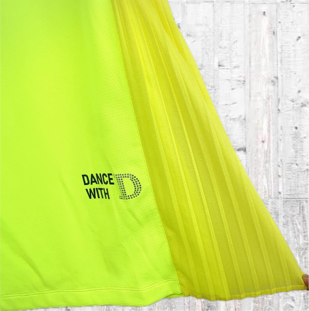 【新品未使用 ダンスウィズドラゴン】 ゴルフウェア サイドプリーツ 2号