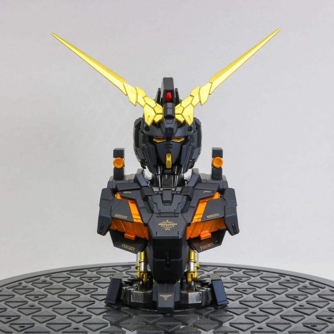 メカニカルバスト バンシィ デストロイモード ガンプラ 塗装済み