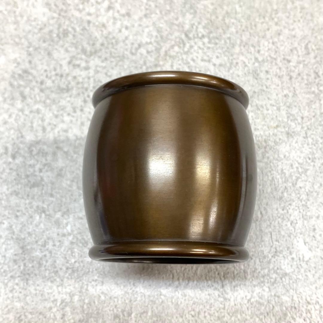 蓋置 和田美之助 共箱 鼓胴 唐銅 茶道具 B-2