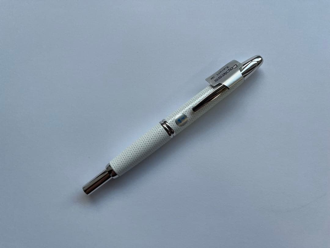 Pilot キャップレス 絣 ホワイト F 限定