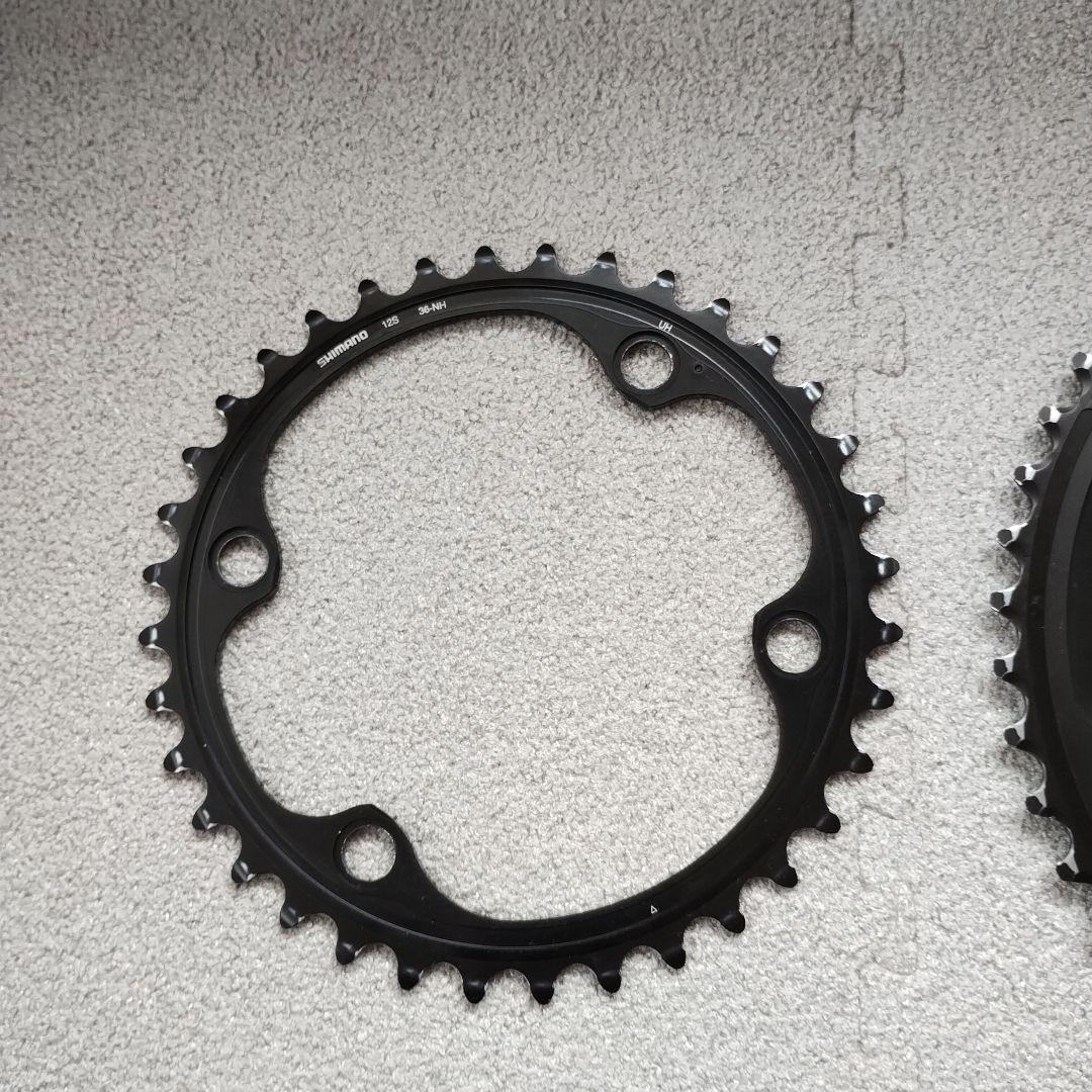 Shimano チェーンリング 12S 46T 36T 　FC-R９２００