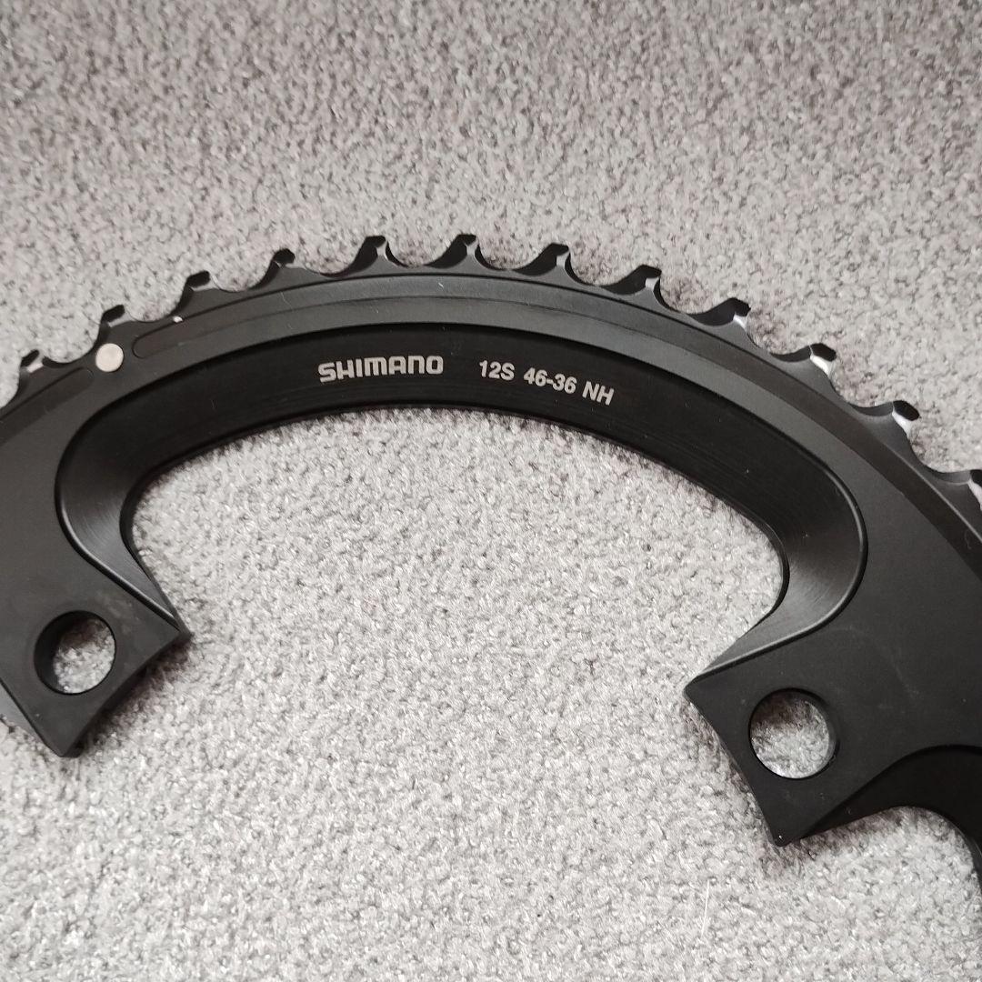 Shimano チェーンリング 12S 46T 36T 　FC-R９２００