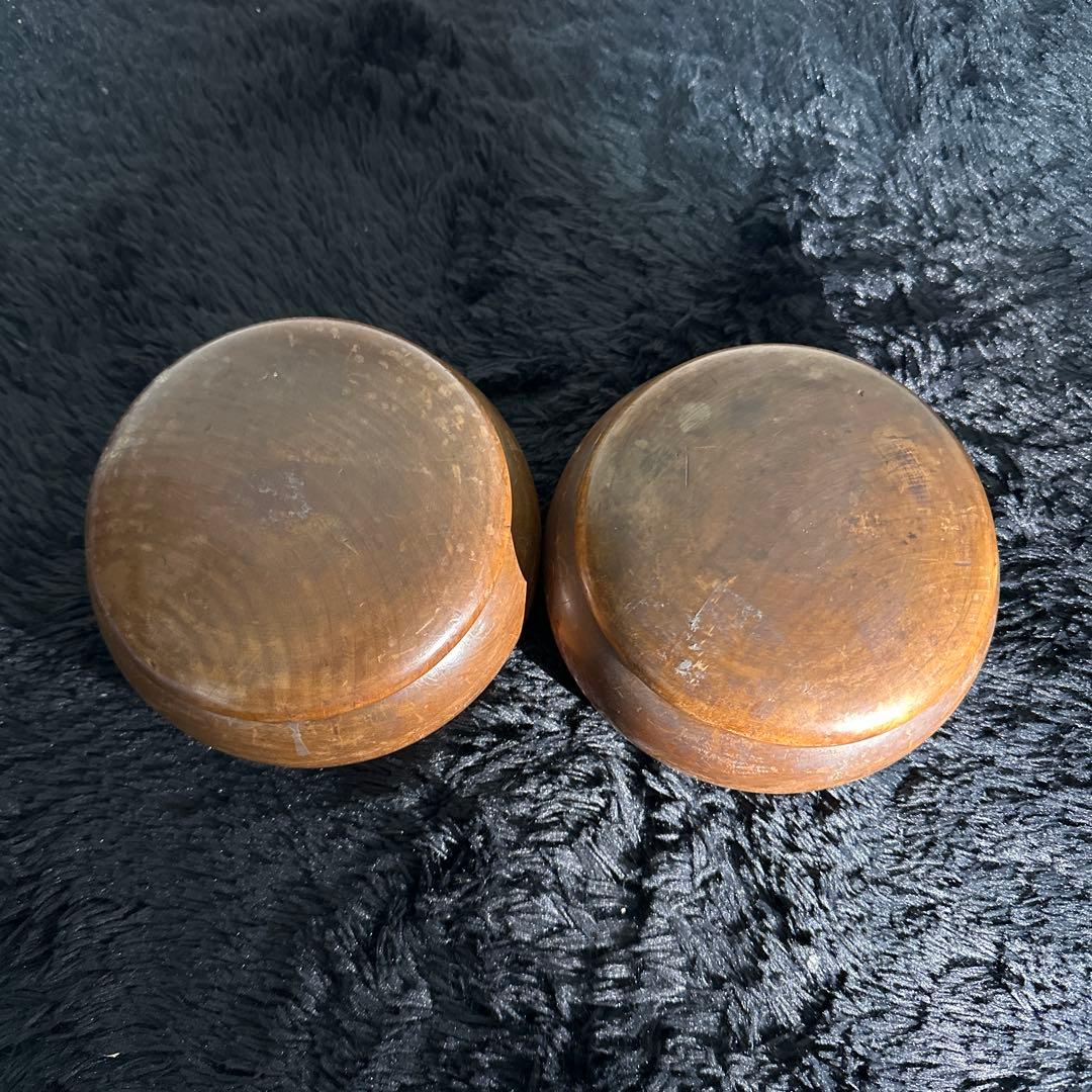 囲碁 碁石 蛤 天然素材 那智黒 厚さ4mm程度