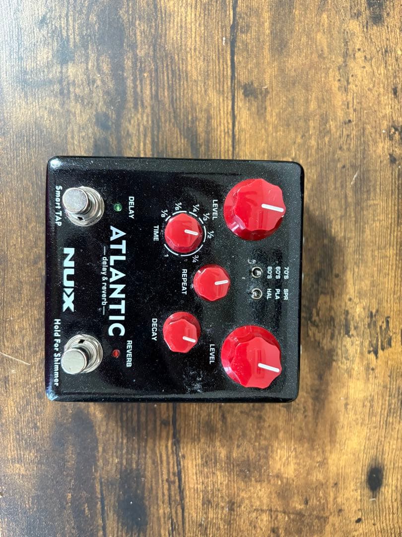 【es335yy】NUX ATLANTIC ディレイ＆リバーブ