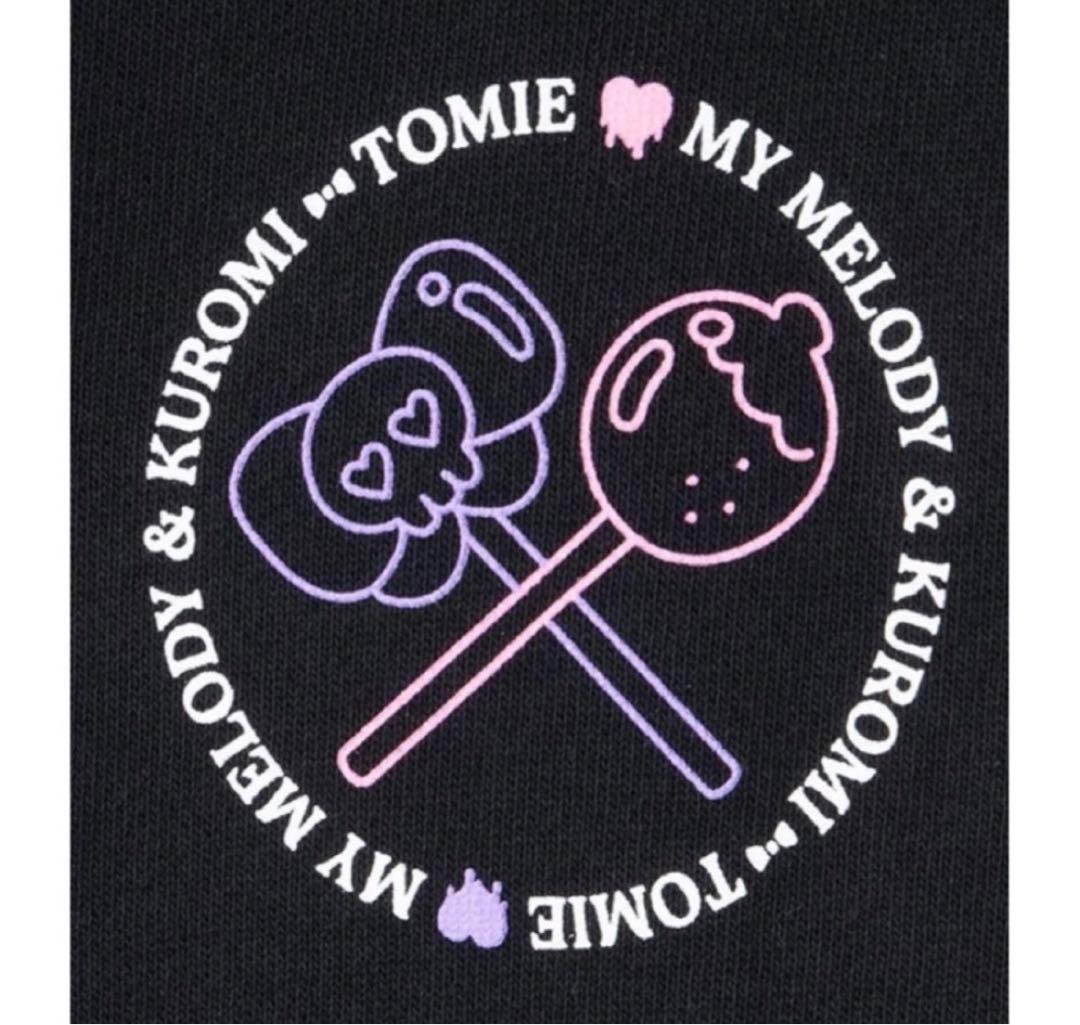 ［新品］伊藤潤二 サンリオ ギャル富江 マイメロディ クロミ ジップパーカーXL