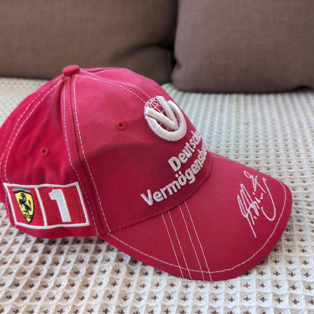 フェラーリＦ1帽子（ミハエルシューマッハ）