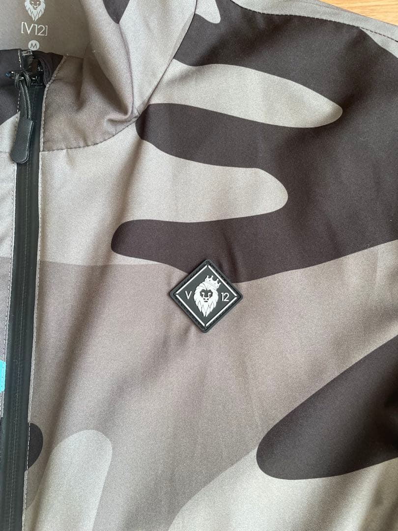 IV12 迷彩柄 フルジップナイロンジャケット　良品