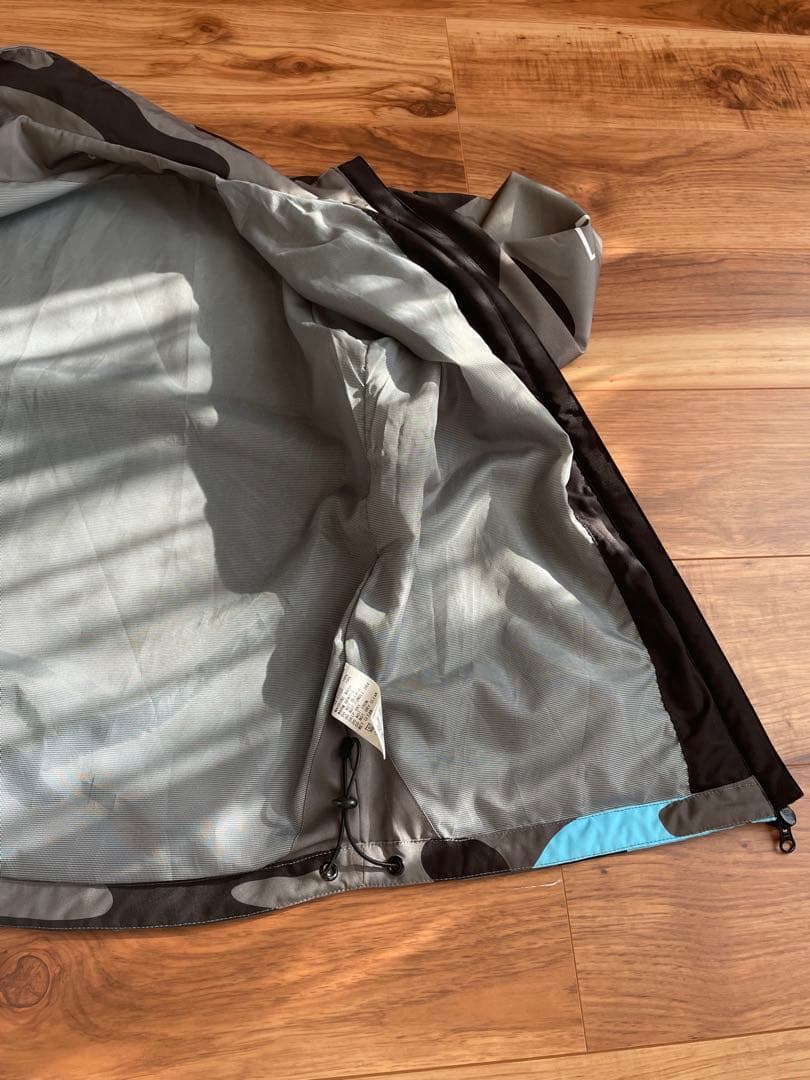 IV12 迷彩柄 フルジップナイロンジャケット　良品