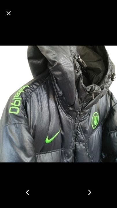 【美品】ナイキ トータル90 ダウンジャケット 黒 Mサイズ