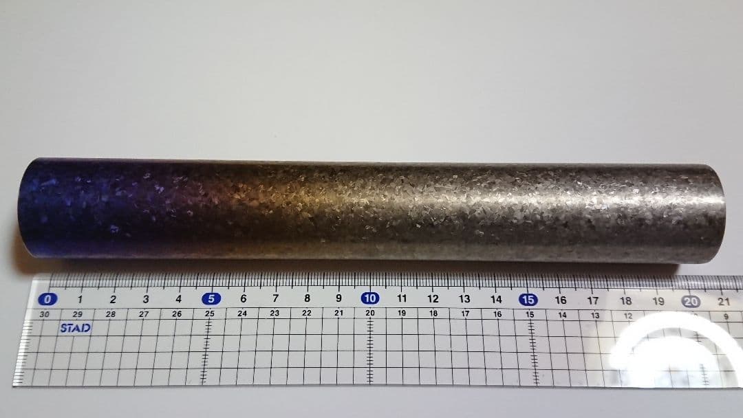 結晶化チタン・シリンダーロッド (チタン合金) ティマスカス Timascus