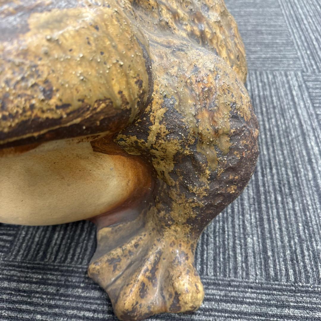 信楽焼 親子蛙 かえる 置物 蛙 カエル 縁起物