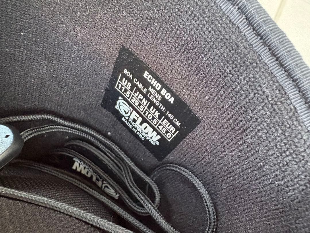 美品　FLOW ECHO BOA 29.5 スノーボード ブーツ　大きいサイズ