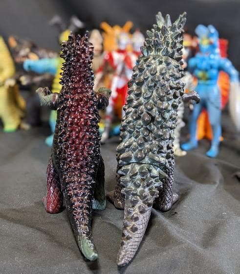 ウルトラＱ・ウルトラマン＆登場怪獣・宇宙人（バンダイ）ソフビ16体セット