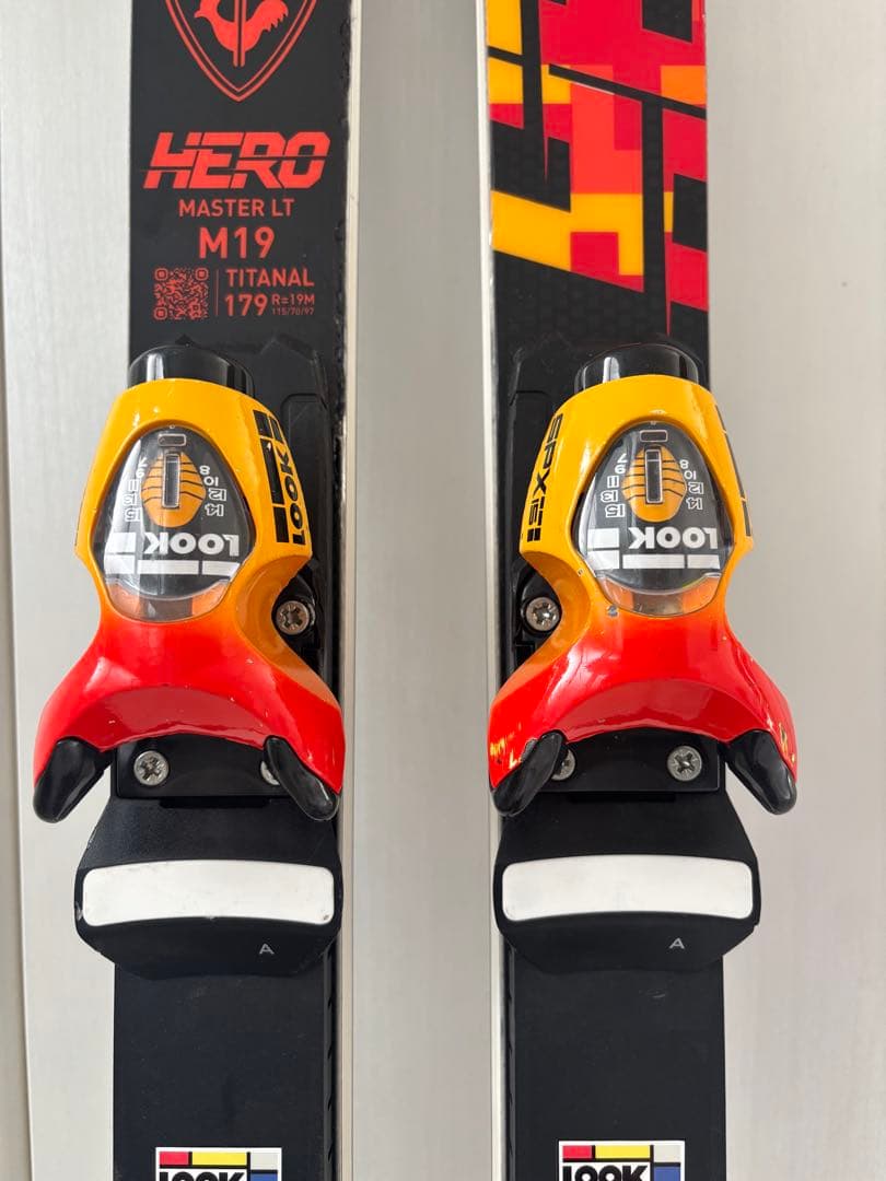 【美品】ROSSIGNOL HERO MASTER LT 179cm
