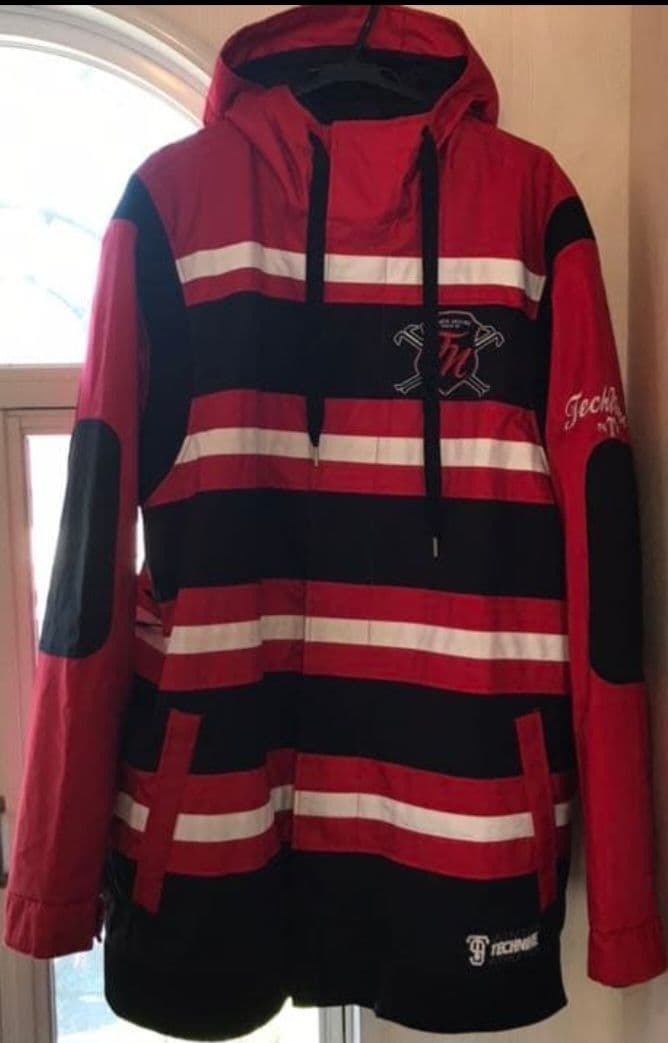 TECHNINE ストライプ スノーボードウエア　XXL