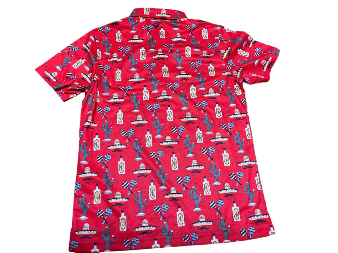 キャロウェイ タグ付き 半袖ポロシャツ 赤