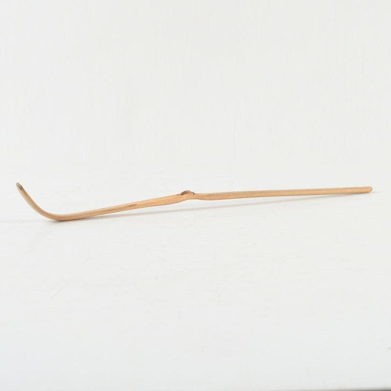 茶道具　表千家十三代即中斎　自作茶杓　銘百万石　共筒共箱　V　9656