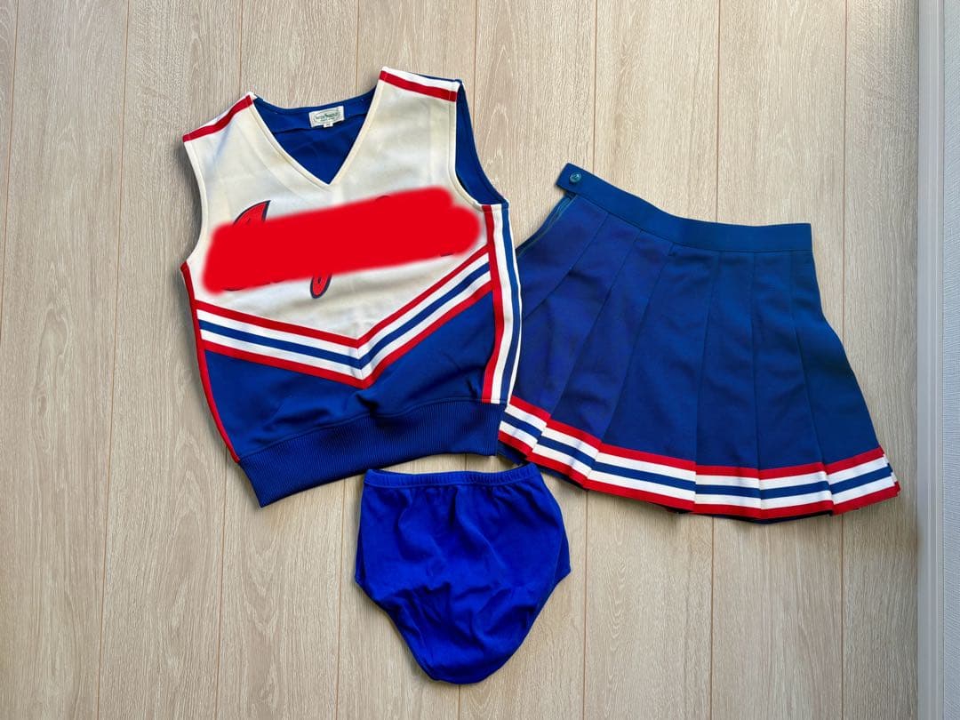 高校チアユニ3点セット（上下アンダーパンツ）