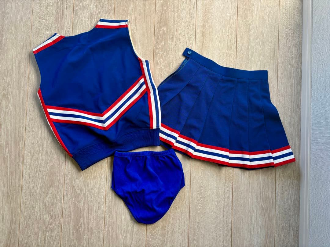 高校チアユニ3点セット（上下アンダーパンツ）