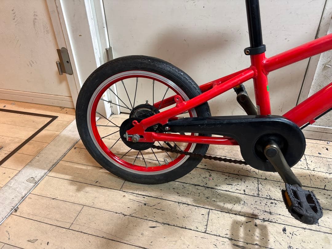 Ferrari フェラーリ16インチ キッズバイク レッド