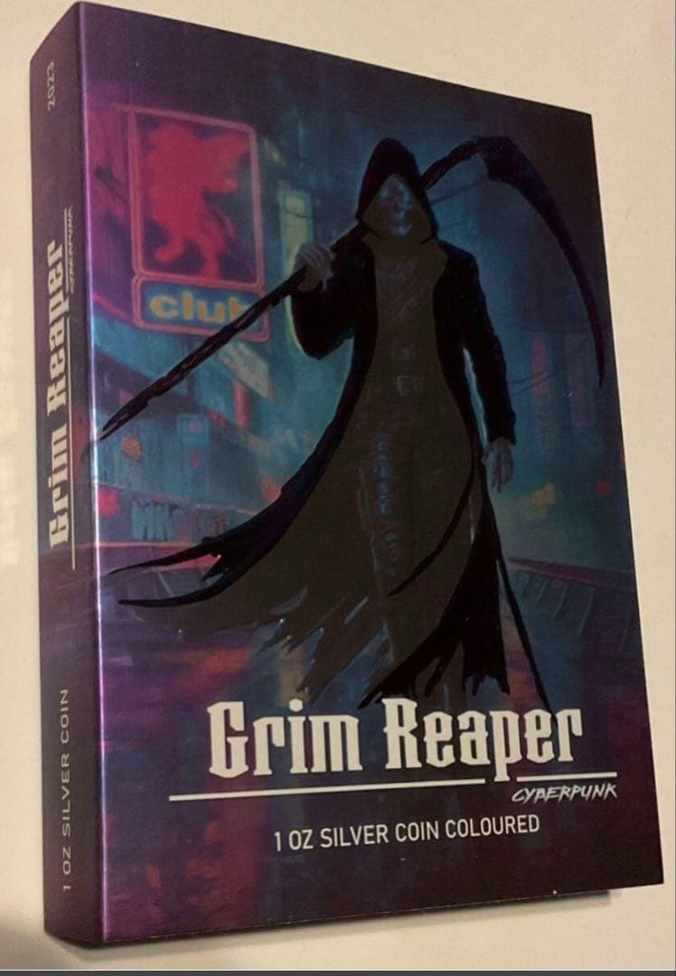 グリムリーパー メイプルリーフ銀貨 2023年　1オンス