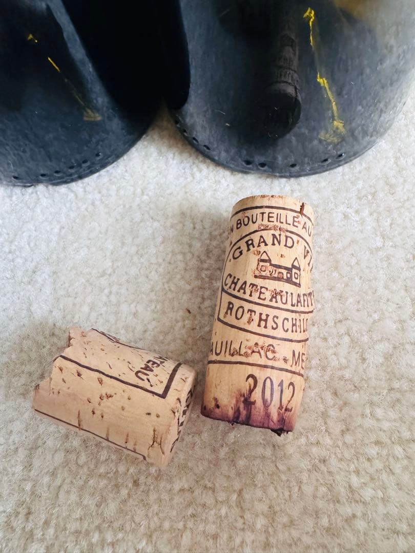 【空瓶】シャトー・ラフィット　ロートシルト　2012 四本セット【空瓶】