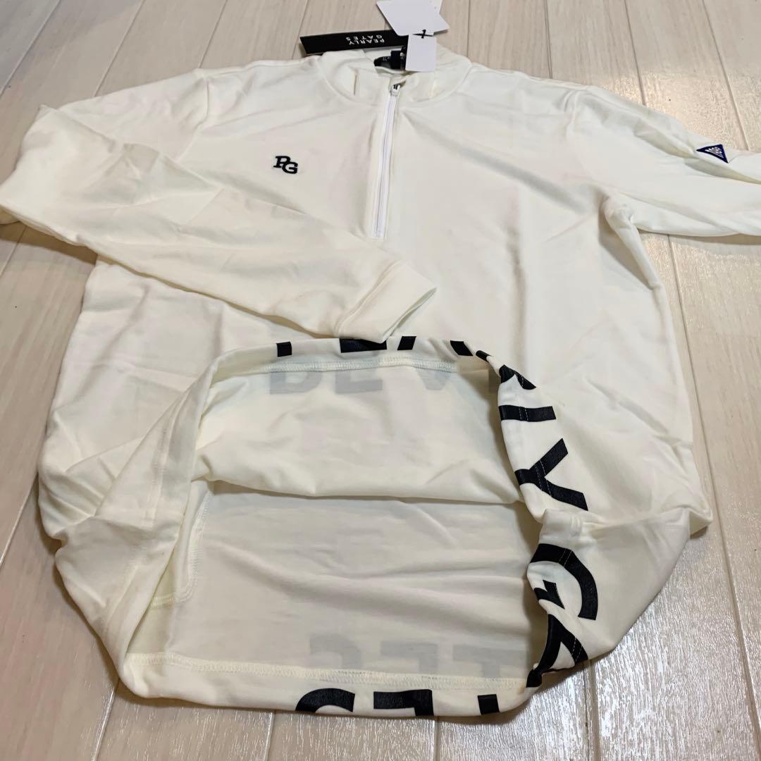 新品■19,800円【パーリーゲイツ】メンズ　長袖　ハーフジップ ウェア 4/M