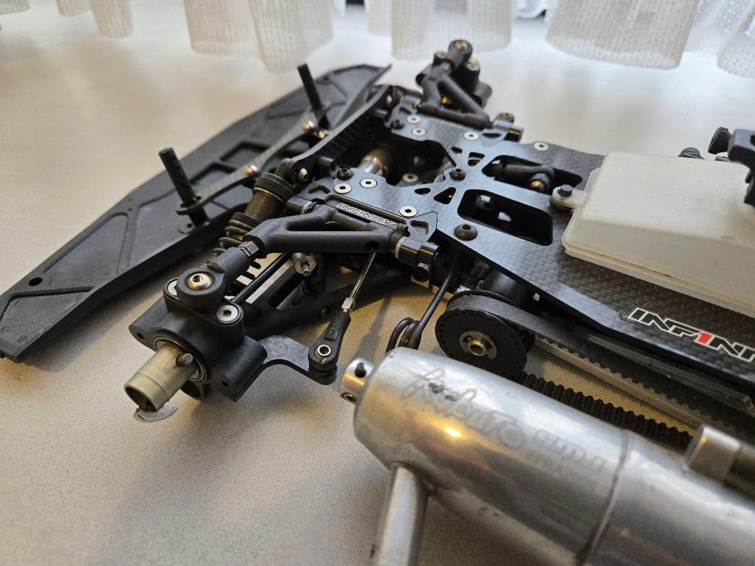 IF18 インフィニティ ラジコン エンジンカー 1/8 メカ プロポ オマケ