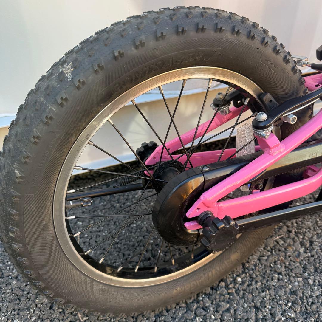 子供用自転車 16インチ 身長99-117cm Precaliber ピンク