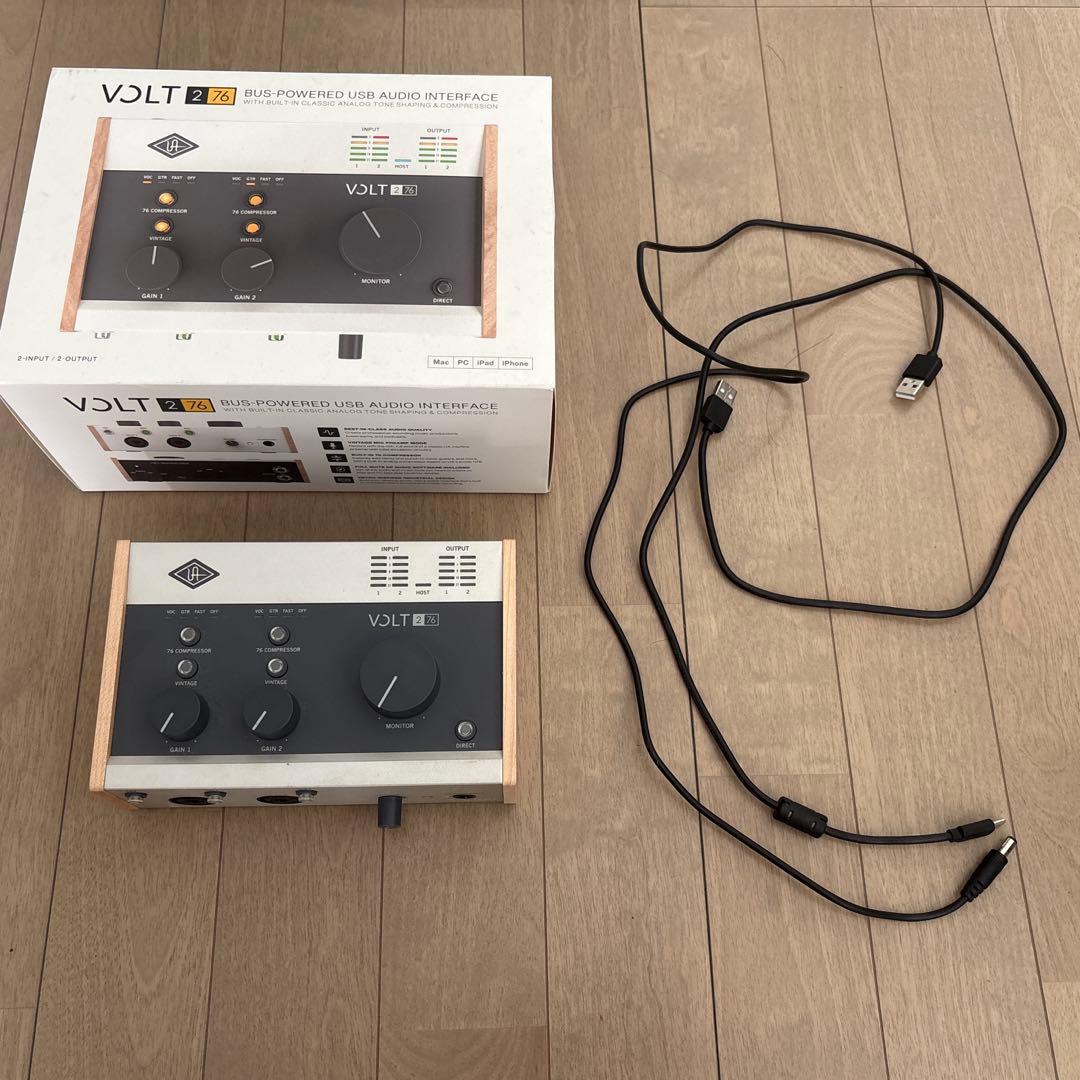 UniversalAudio Volt276 オーディオインターフェース