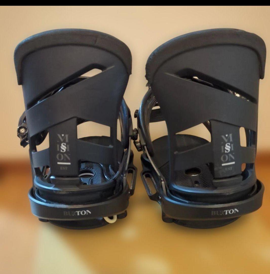 BURTON Mission　EST Sサイズ ビンディング ブラック