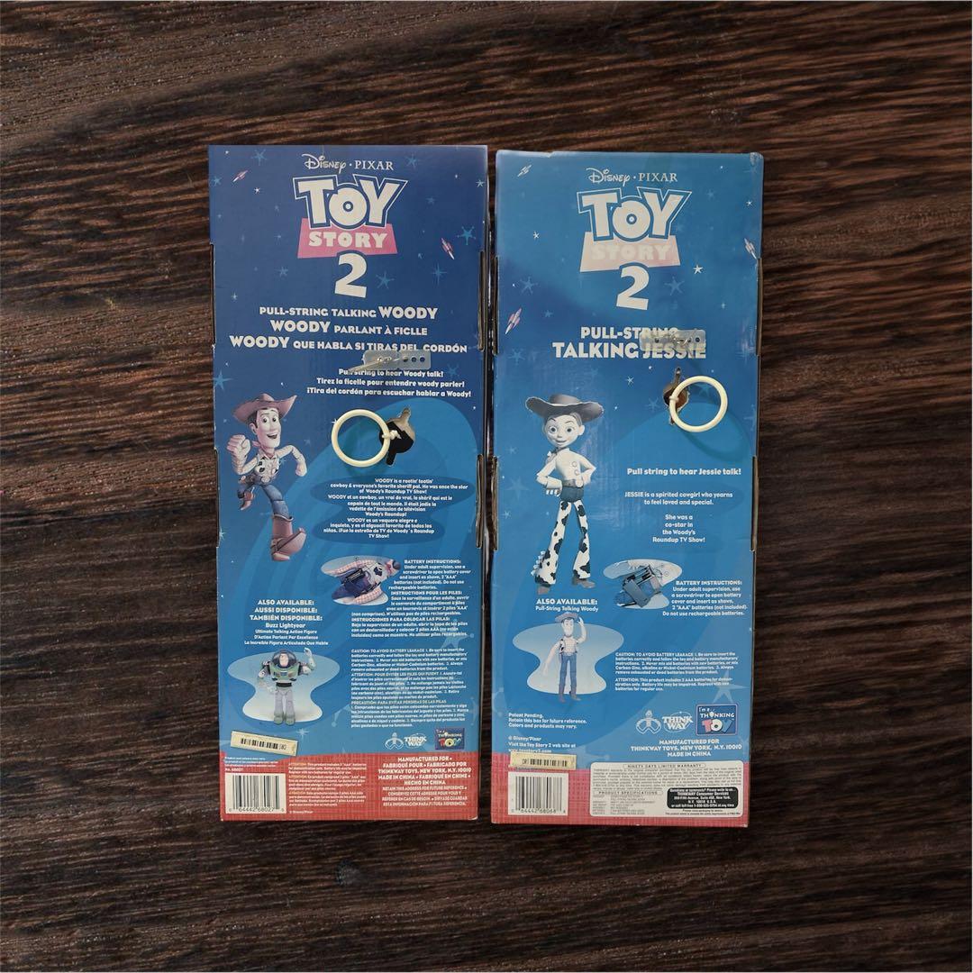 トイ・ストーリー2 ウッディ＆ジェシー トーキング人形