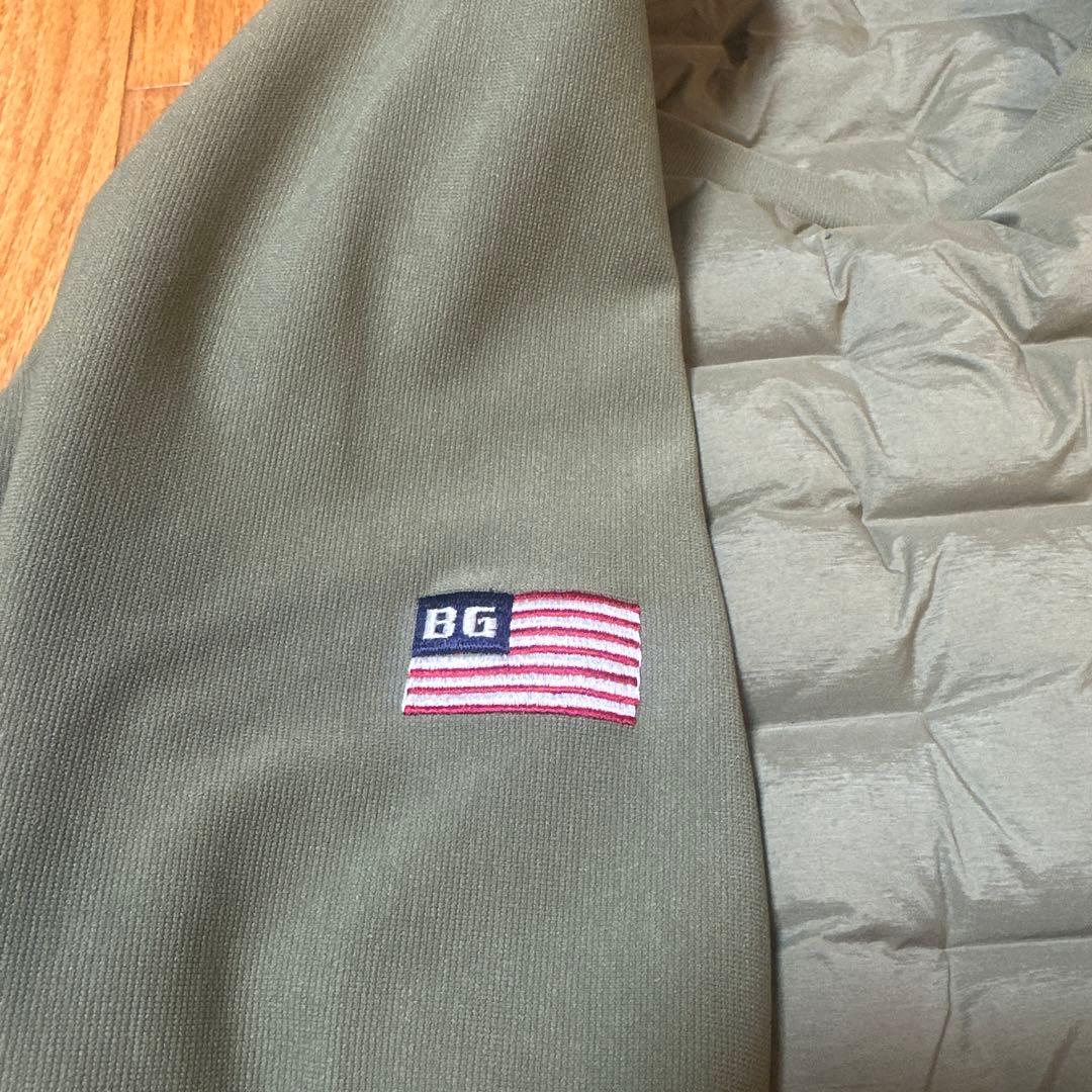 BRIEFING GOLF ハイブリッドダウン　クルーネック　メンズ　サイズXL