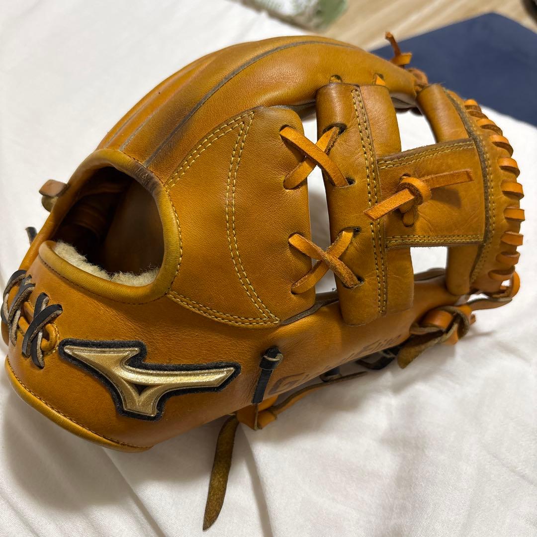 ミズノ　グローバルエリート　公式用内野手グローブ