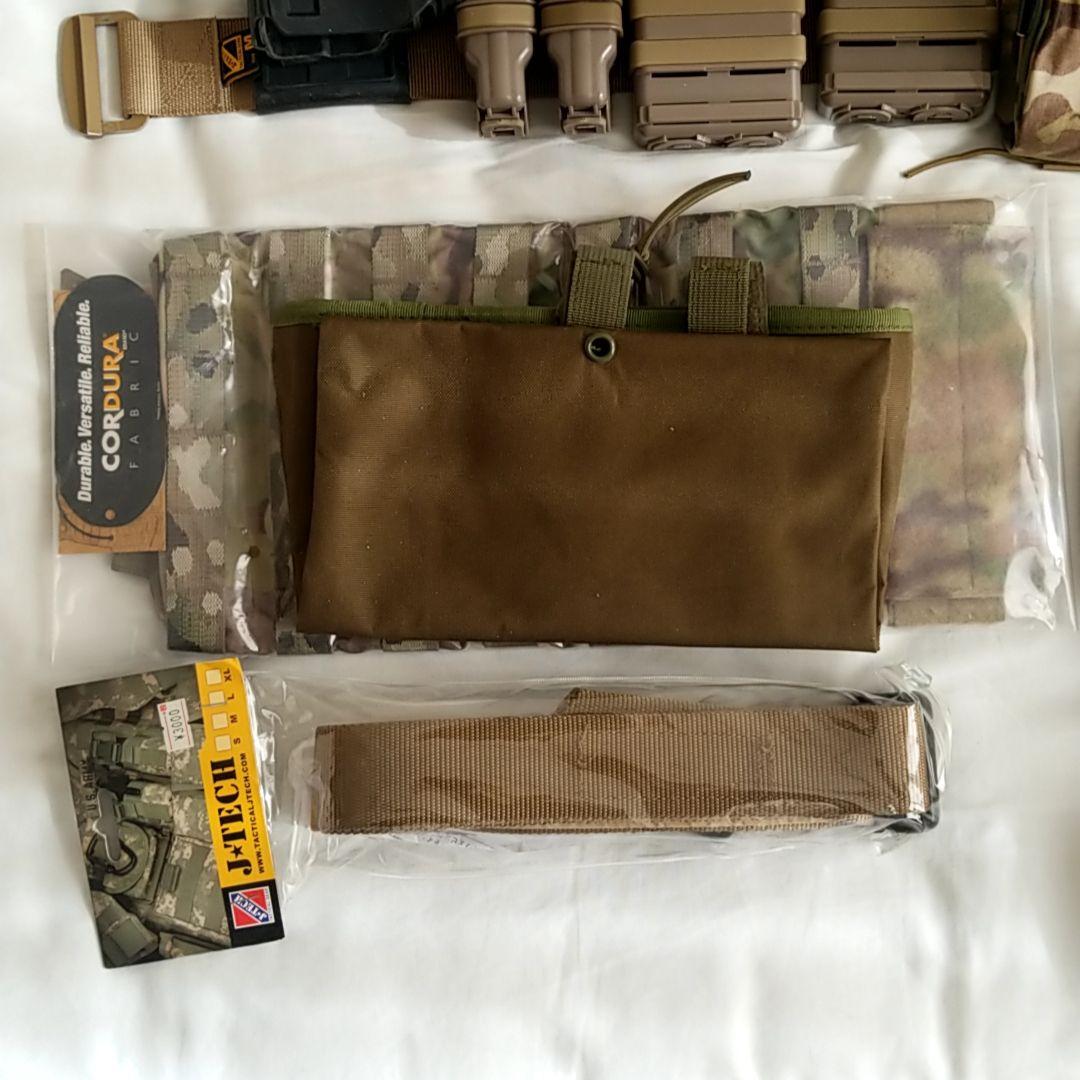 J-Tech TMC サバゲー装備一式 まとめ タクティカルベルト 実物