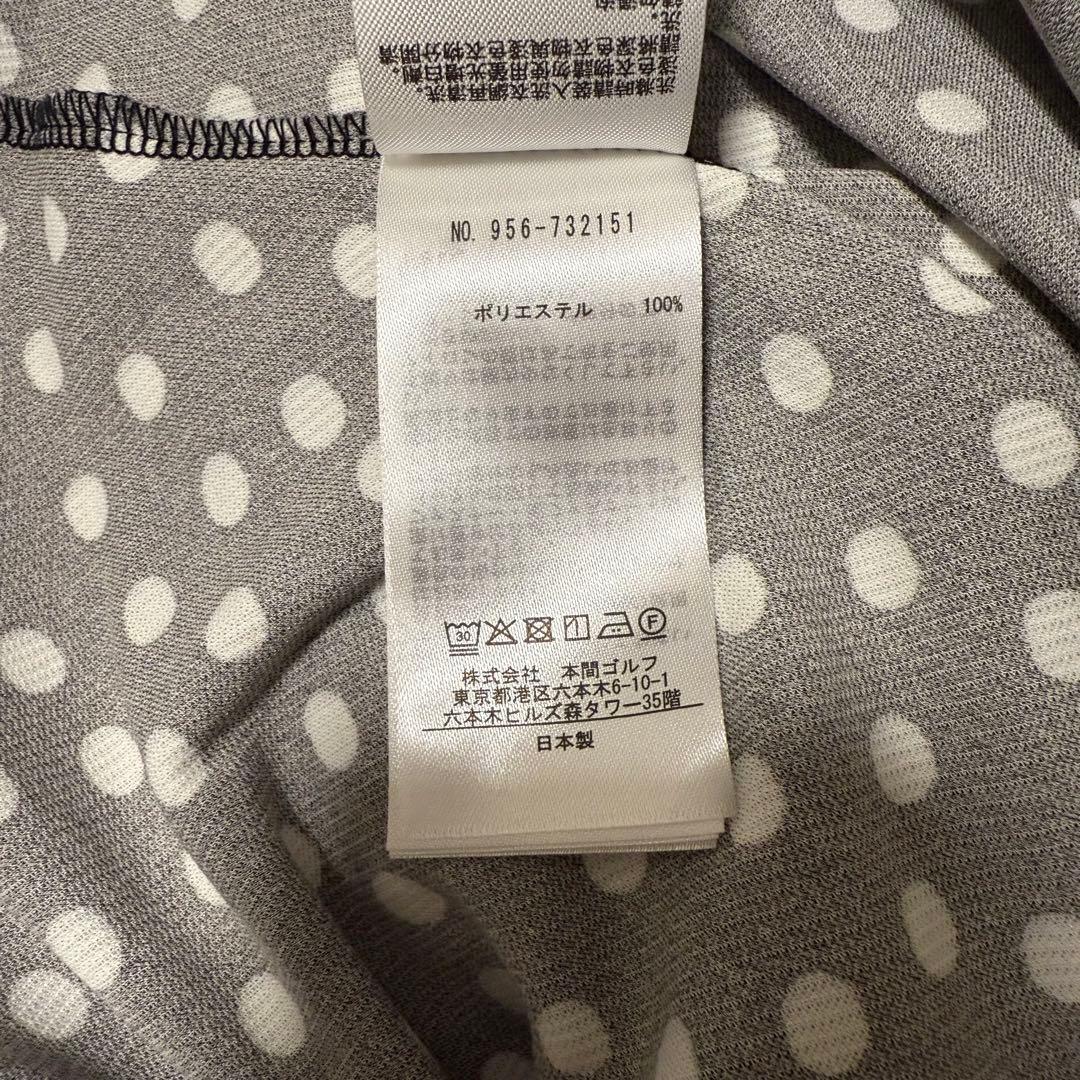 試着のみ　本間ゴルフ HONMA レディースゴルフウェア トップス 襟付きシャツ