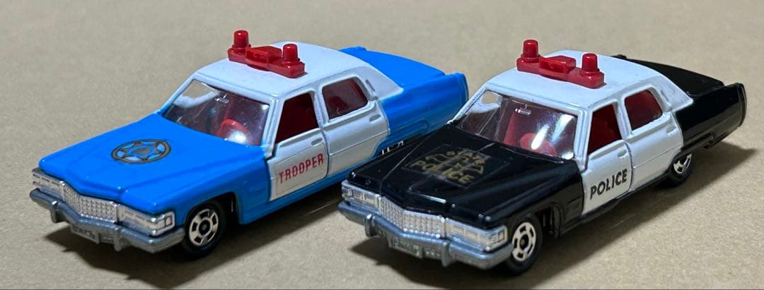 日本製 トミカ キャデラック ポリスカー 2台セット