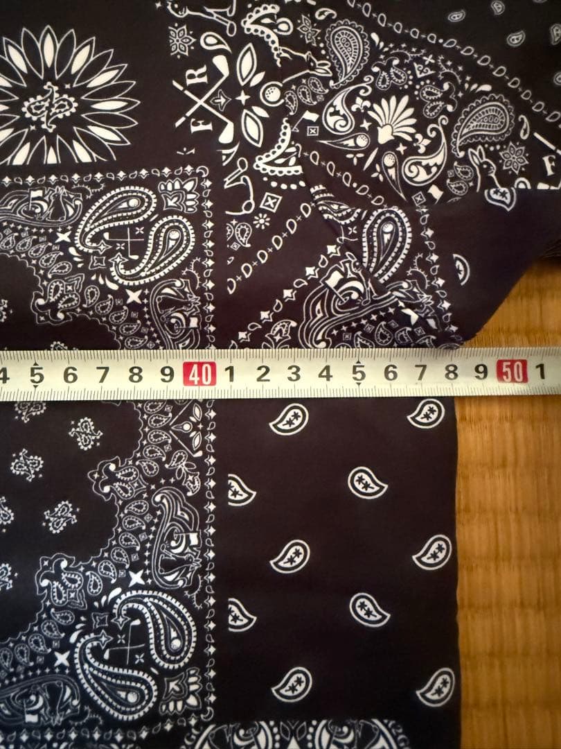 #FR2golf ペイズリー柄 半袖ポロシャツ　レディース