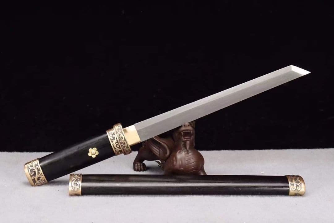 〖短款夢欣唐刀〗古兵器 武具　刀装具　日本刀　模造刀 居合刀  短刀