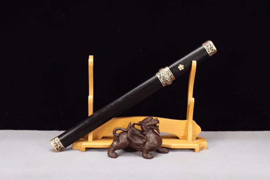 〖短款夢欣唐刀〗古兵器 武具　刀装具　日本刀　模造刀 居合刀  短刀