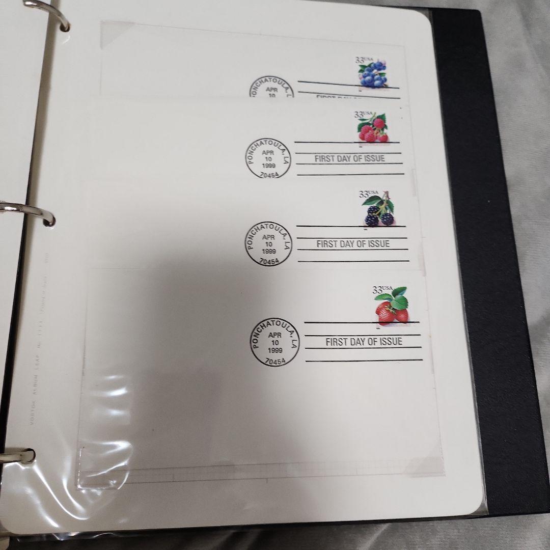 ポンジさん、アメリカ　使用済み切手8冊と二冊追加