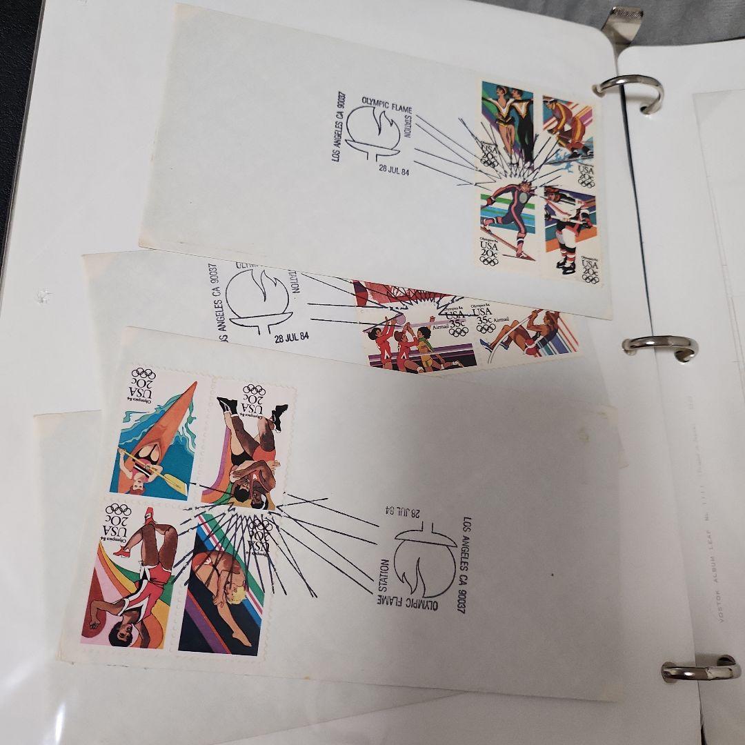 ポンジさん、アメリカ　使用済み切手8冊と二冊追加