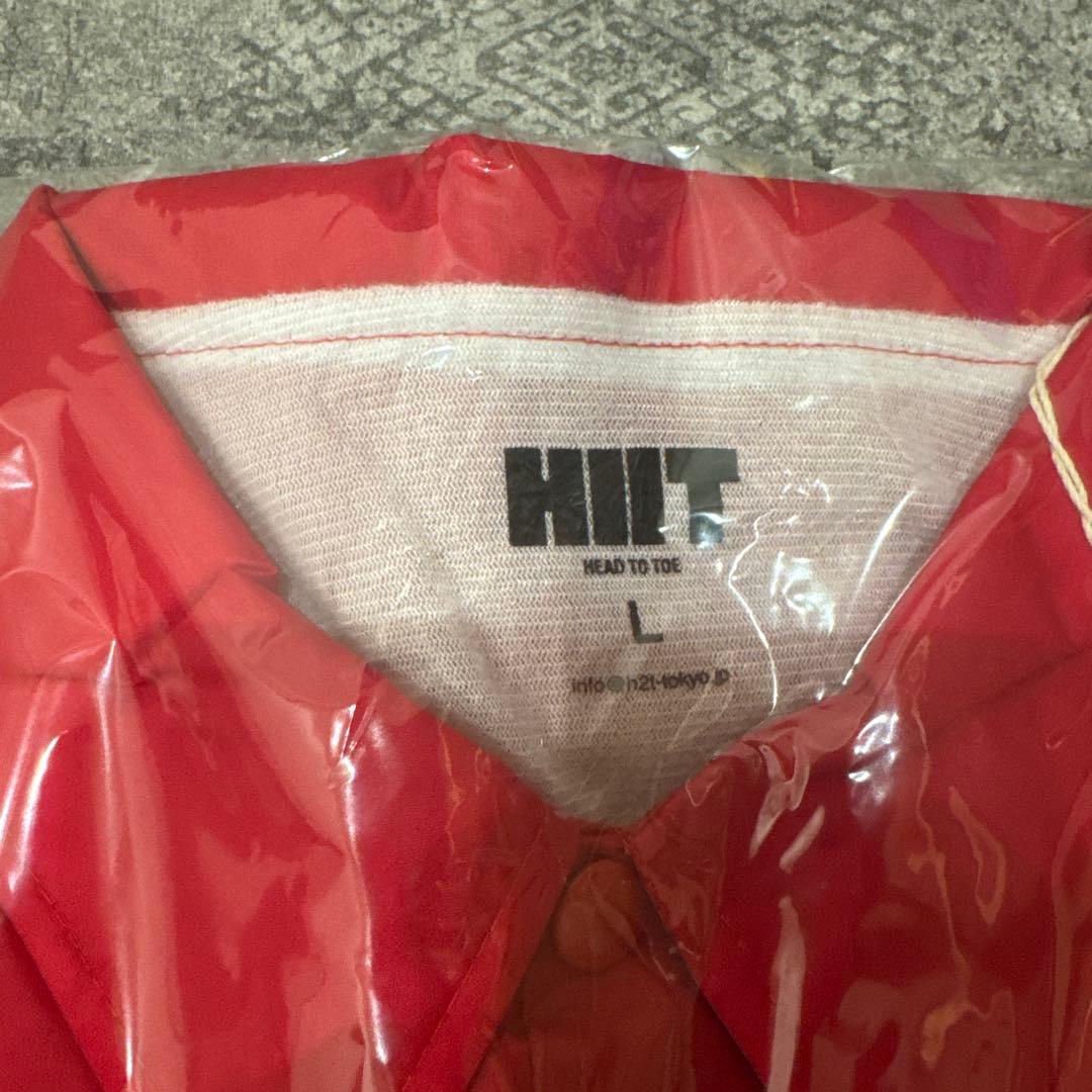 限定値下げHIIT × CLUBHAUSコーチジャケットクラブハウスLレッド
