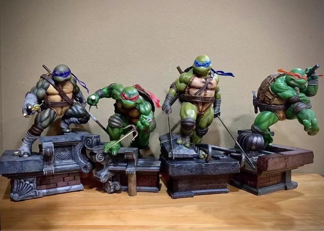 TMNT ラファエロ 1/4 スタチュー フィギュア