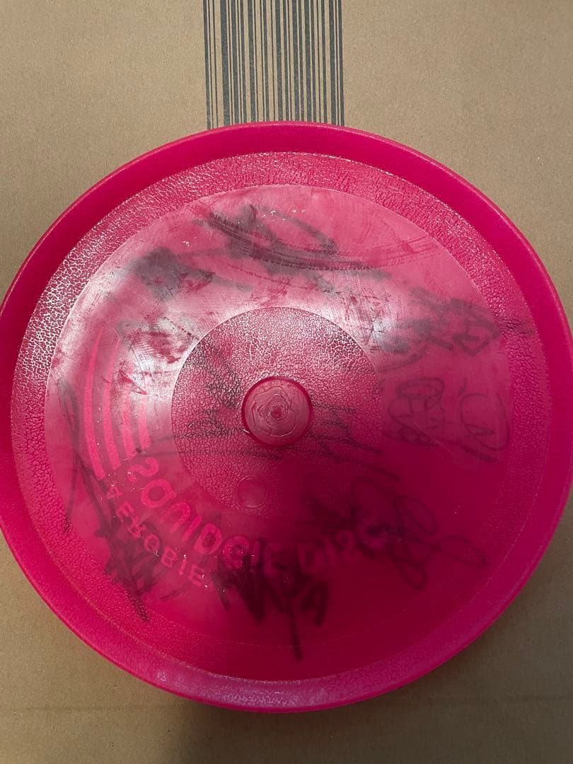 2007年　EXILE サイン入りフリスビー　エグザイル