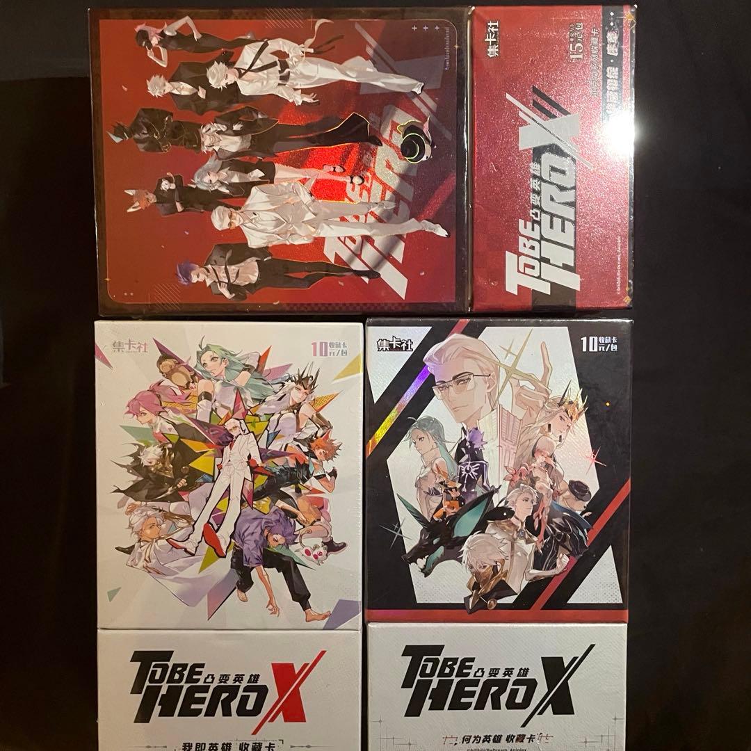 TO BE HERO X トレカ 第一弾 第二弾 アクリルカード 3BOX