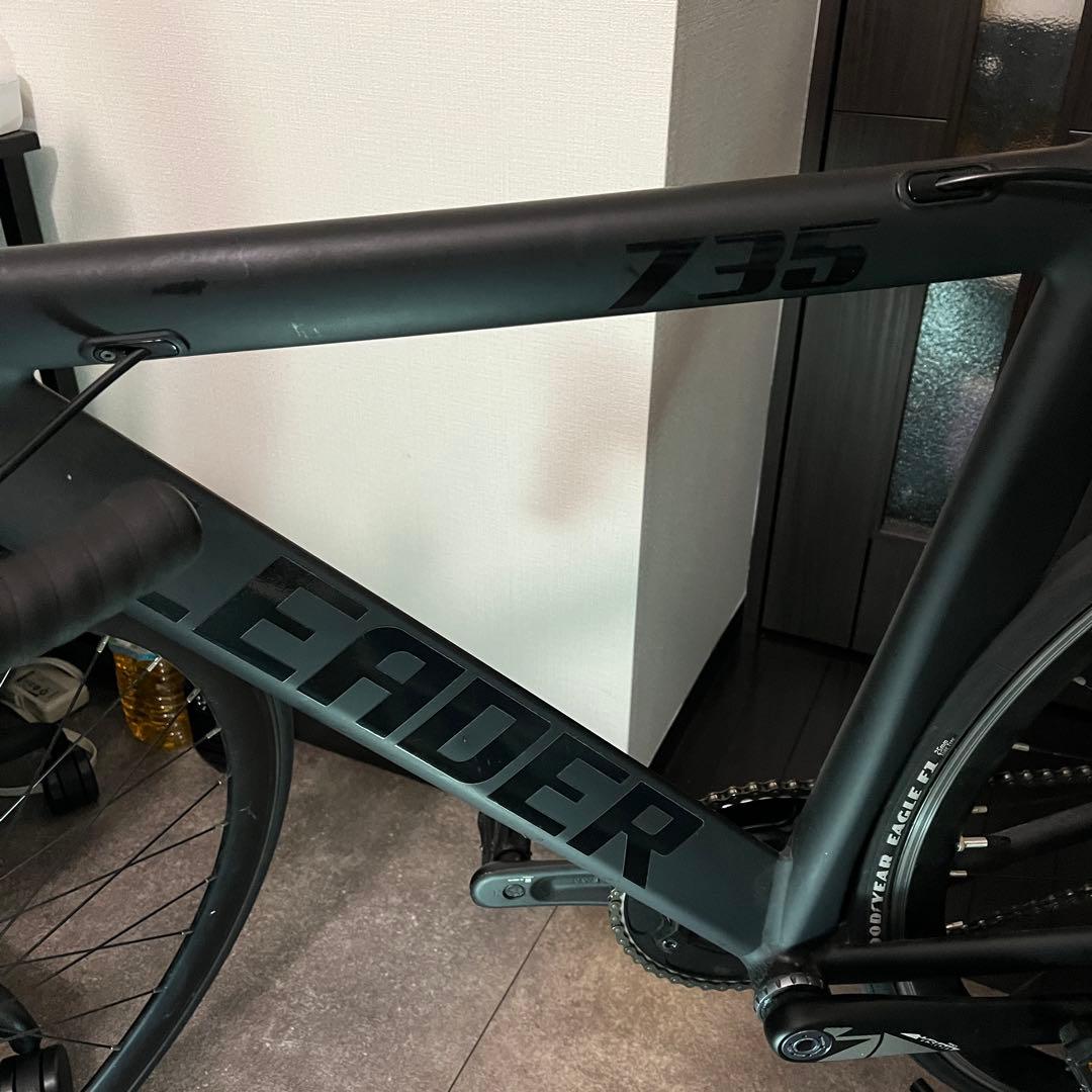 リーダーバイク　735 Mサイズ　BLACK LEADER BIKE