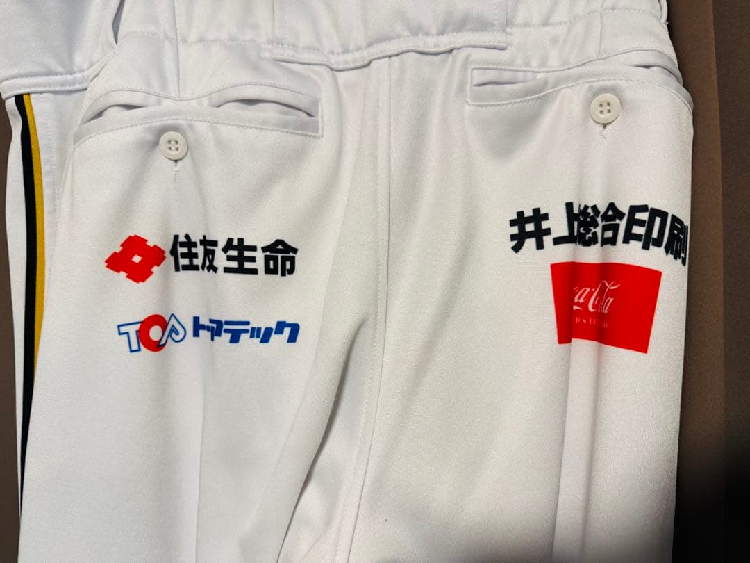 栃木ゴールデンブレーブス　実使用　ユニフォームズボン　中山貴史 2024