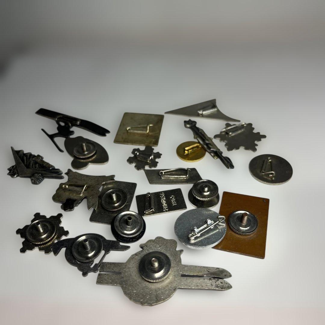 登山記念の山バッジやピンバッジの20個　まとめ売り